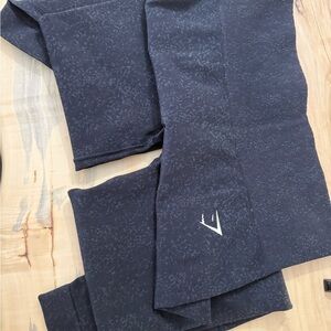 Gymshark Adapt Leggings - Black Fleck - (S)